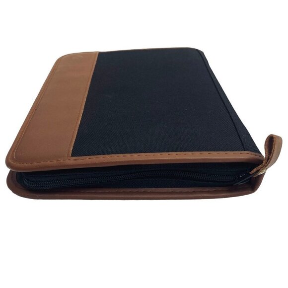 CAMBRIDGE Planner Organizer Zip Around Binder 8x10.25" Vintage w/ some Inserts - Picture 8 of 10